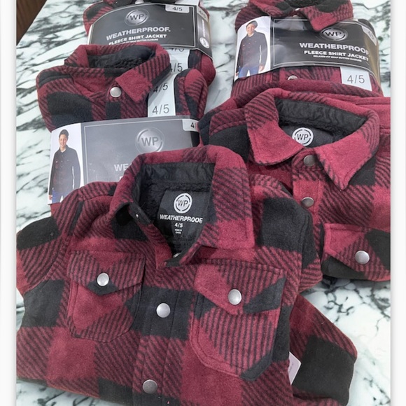 Weatherproof fleece boys jacket - Picture 2 of 5